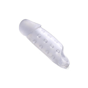 Clear Smooth Penis Extender (Includes Free Dog Tag)