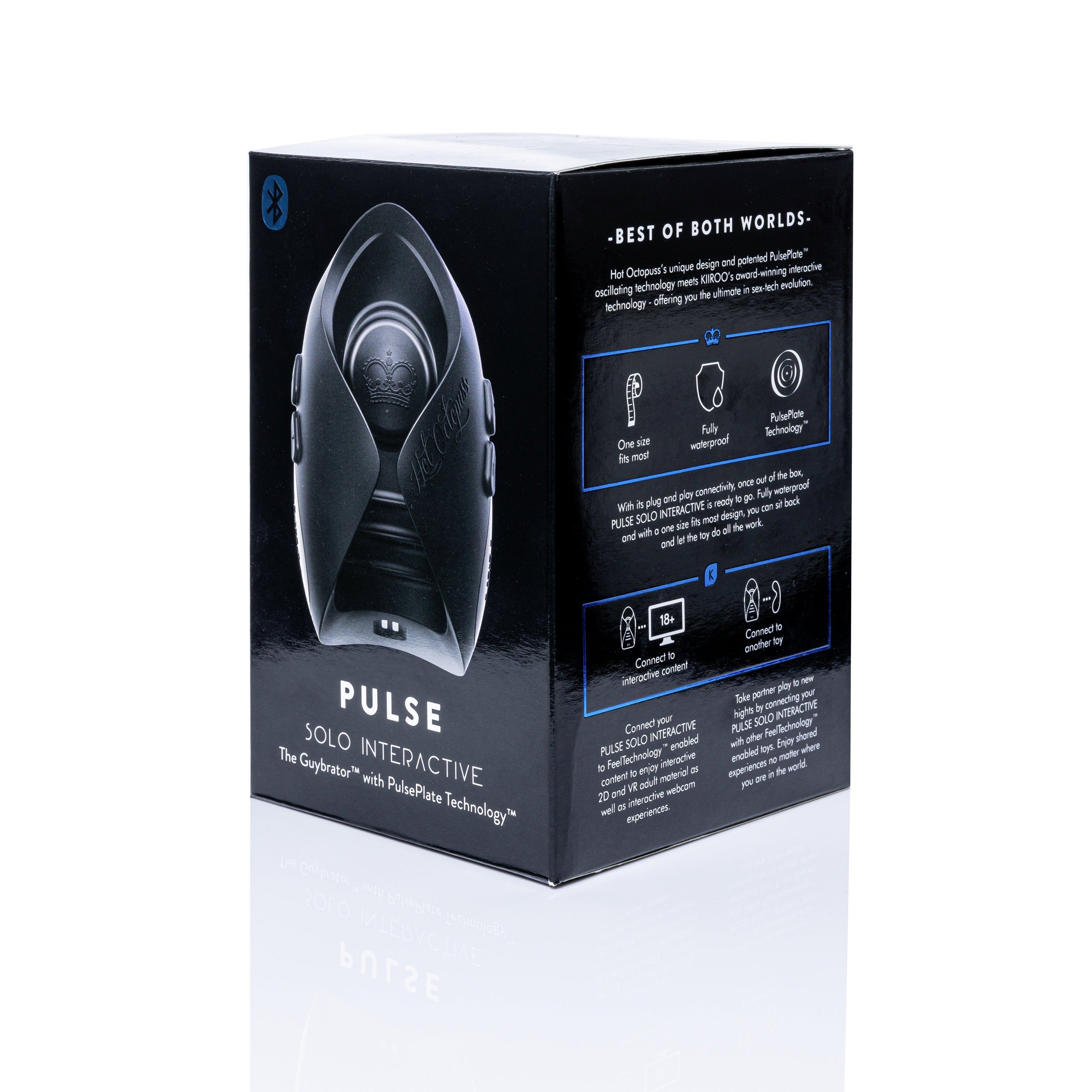 Pulse Solo Interactive Sleeve (Kiiroo Bluetooth + App)
