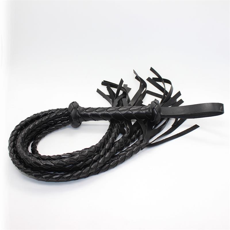Cat O' Nine Tails Braided Faux Leather Flogger