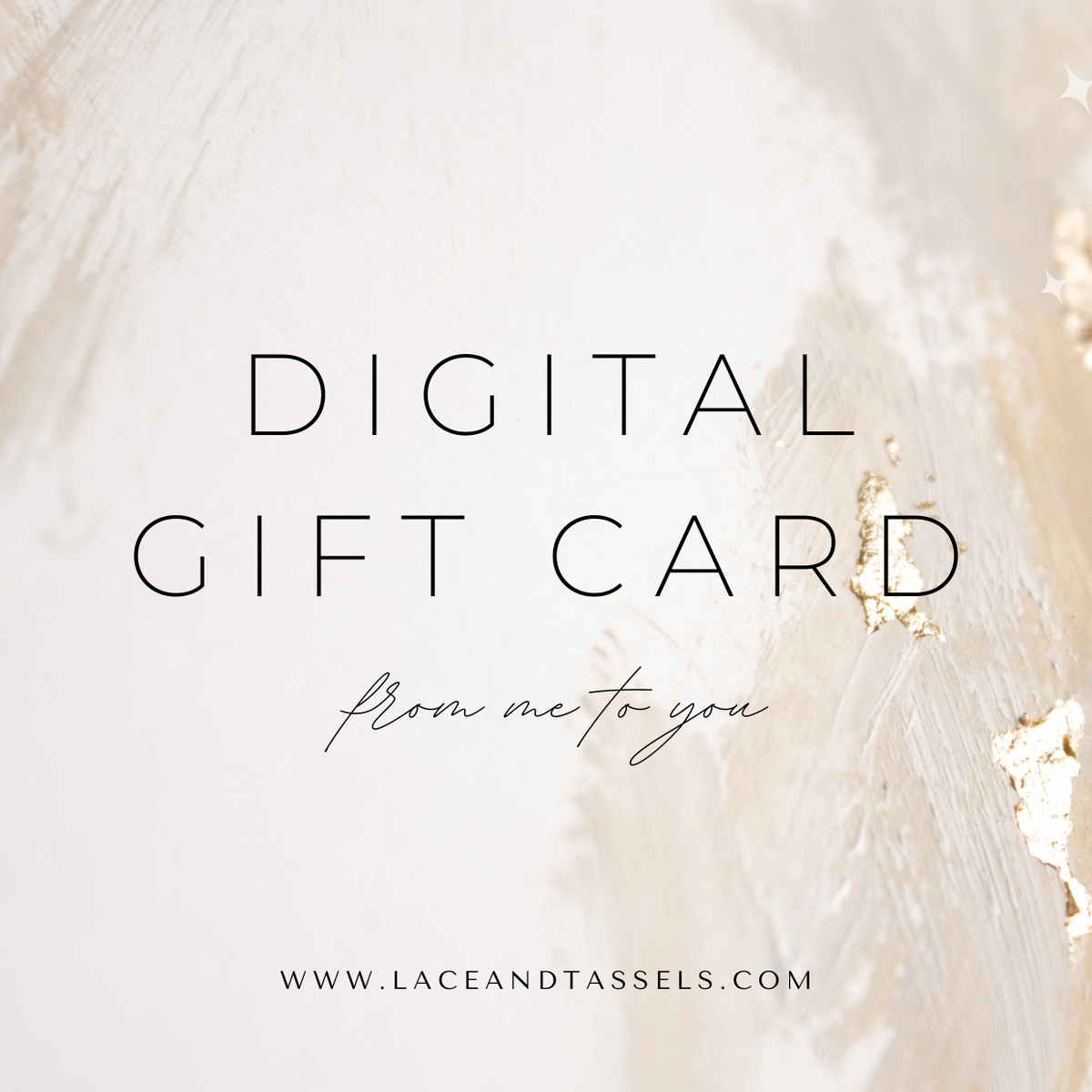 Digital Gift Card (From €10-€300)