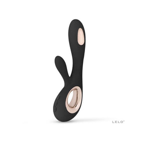 Soraya Wave Luxury Rabbit Vibrator Black